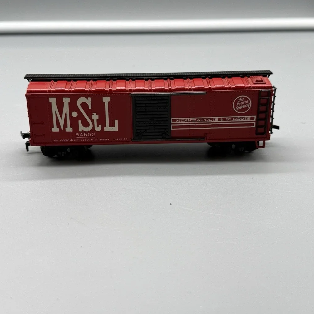 Rivarossi HO Scale M&StL 54652 Boxcar Minneapolis St Louis Peoria Gateway Italy
